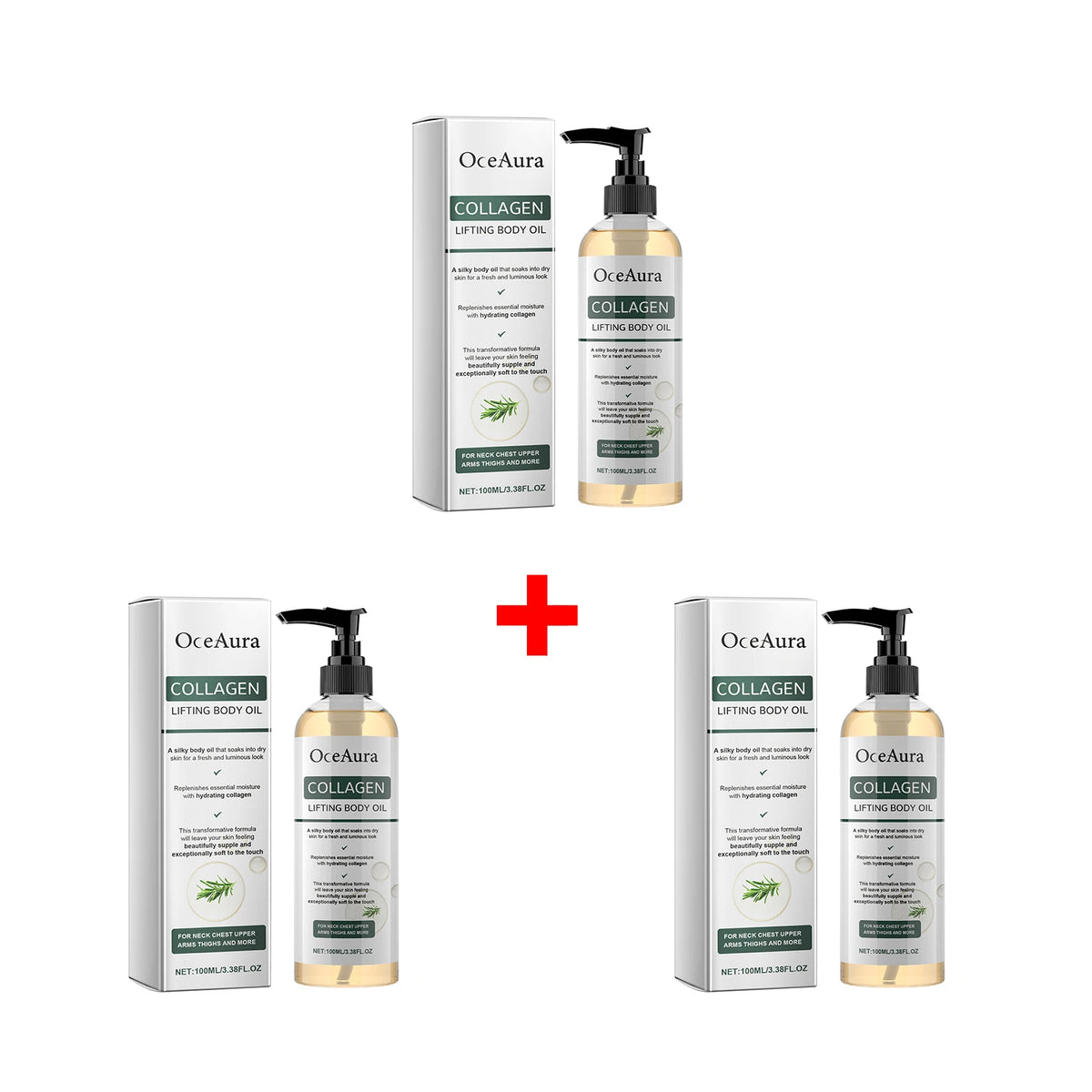 Collagen Body Firming Oil for Tightening and Hydration