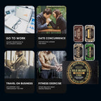 Solid Perfume Balm Portable Fragrance Tin for Men and Women