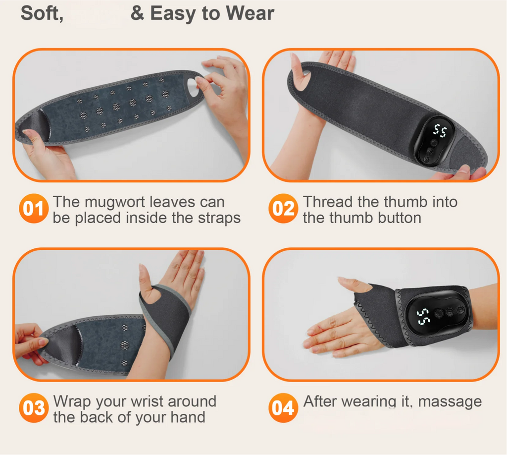 Vibration Ankle and Wrist Massager Wrap