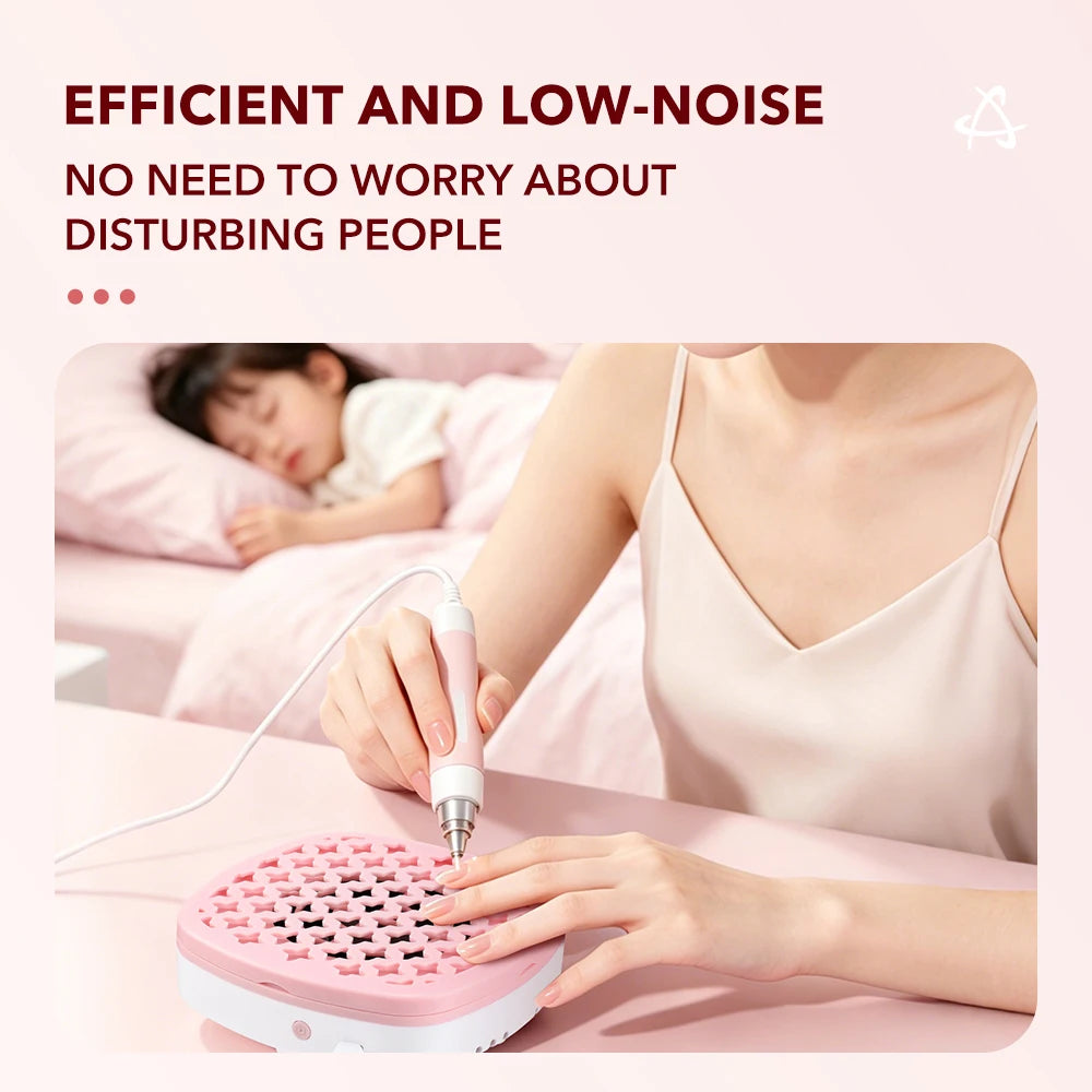 Portable USB Nail Dust Collector and Manicure Vacuum