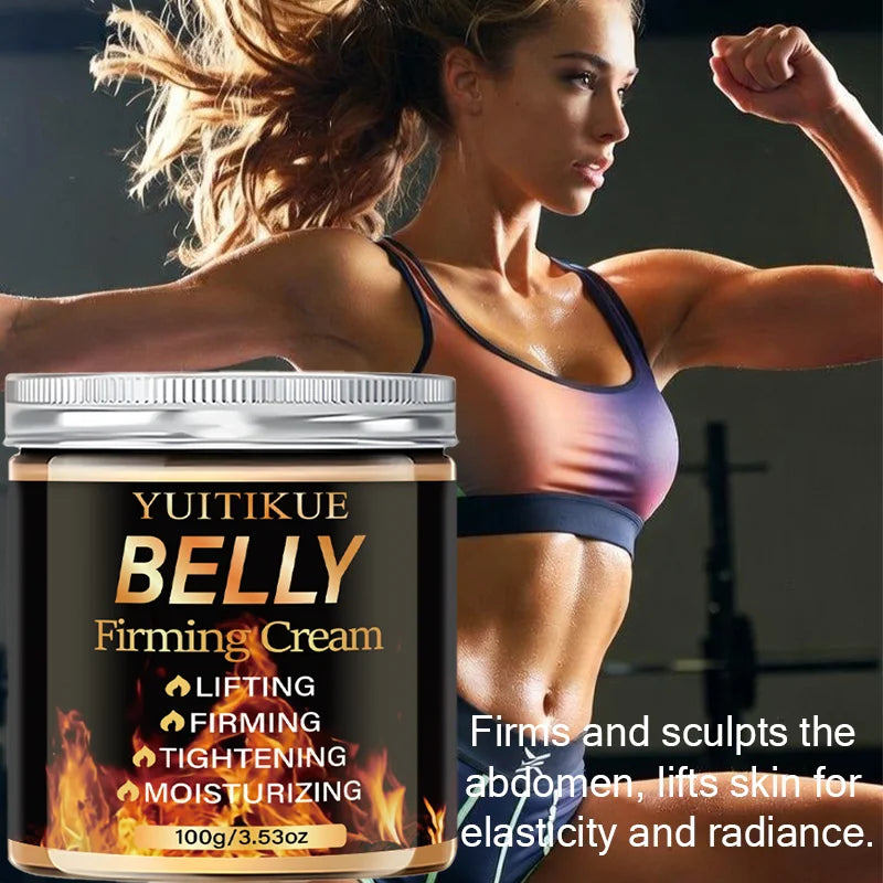 YUITIKUE Belly Firming Cream - Abdomen Tightening and Sculpting Lotion