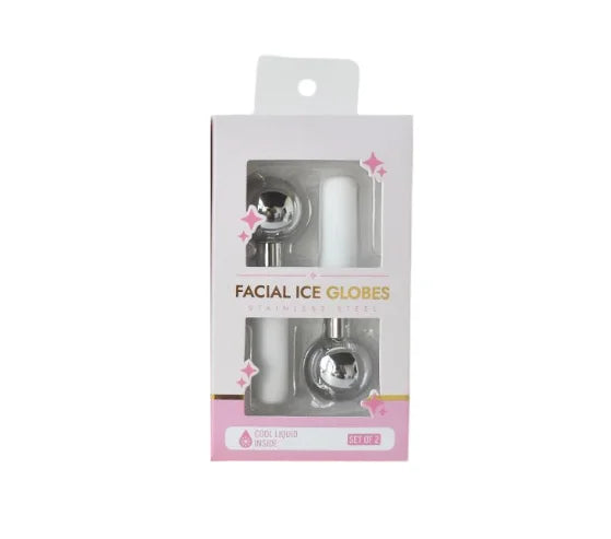 Stainless Steel Cooling Ice Globes for Facial Massage - 22