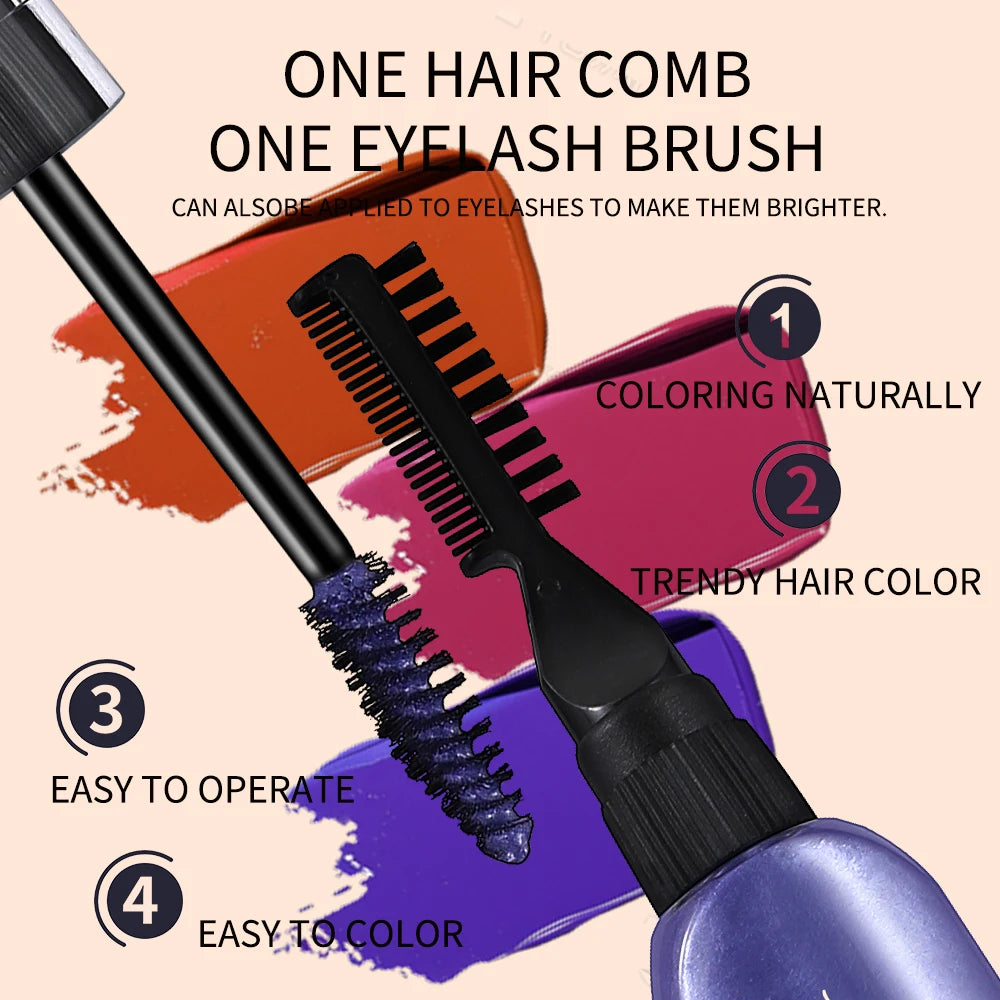 Disposable Colored Hair and Eyelash Dye Mascara 15ml - 3