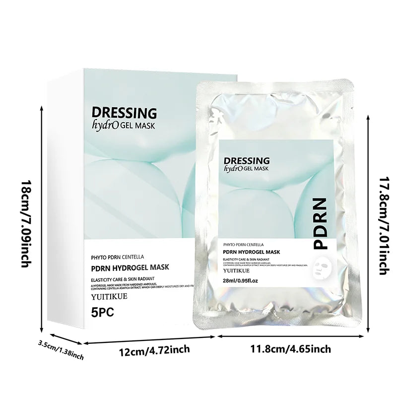 YUITIKUE PDRN Hydrogel Face Mask Centella Soothing Hydrating Treatment