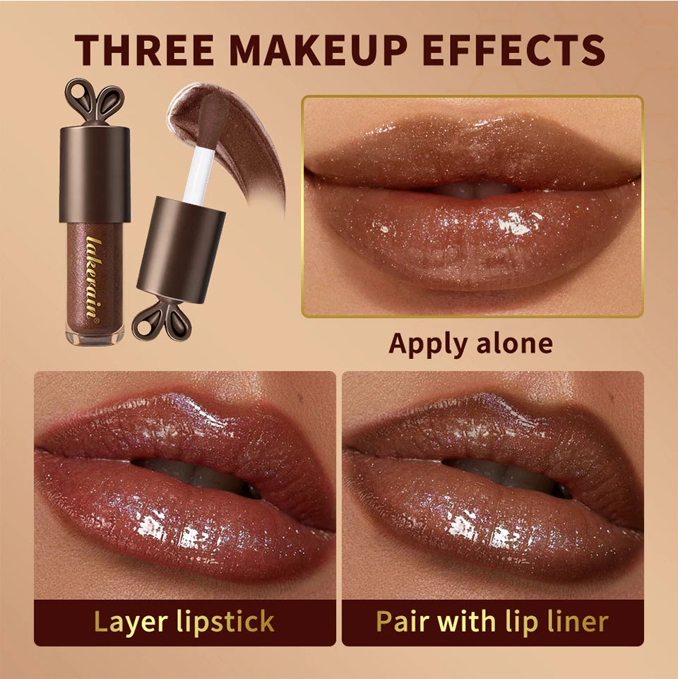 Chocolate Glow Moisturizing Plumping Lip Gloss - 11