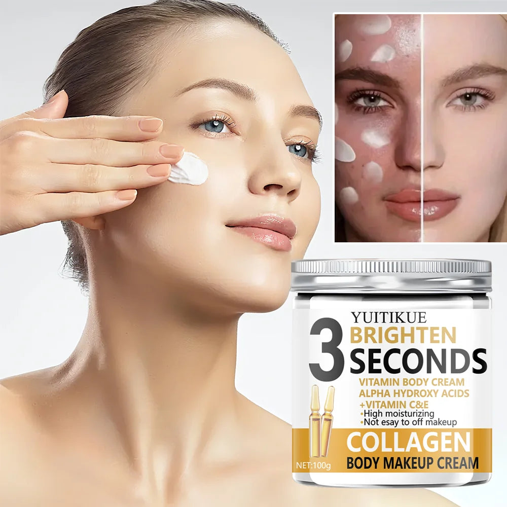 YUITIKUE Vitamin C E Collagen Brightening Body Cream 100g - 4