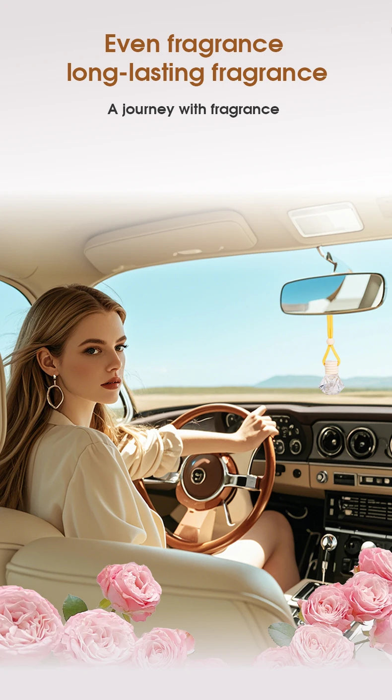 Long Lasting Car Air Freshener Hanging Fragrance Diffuser - 8