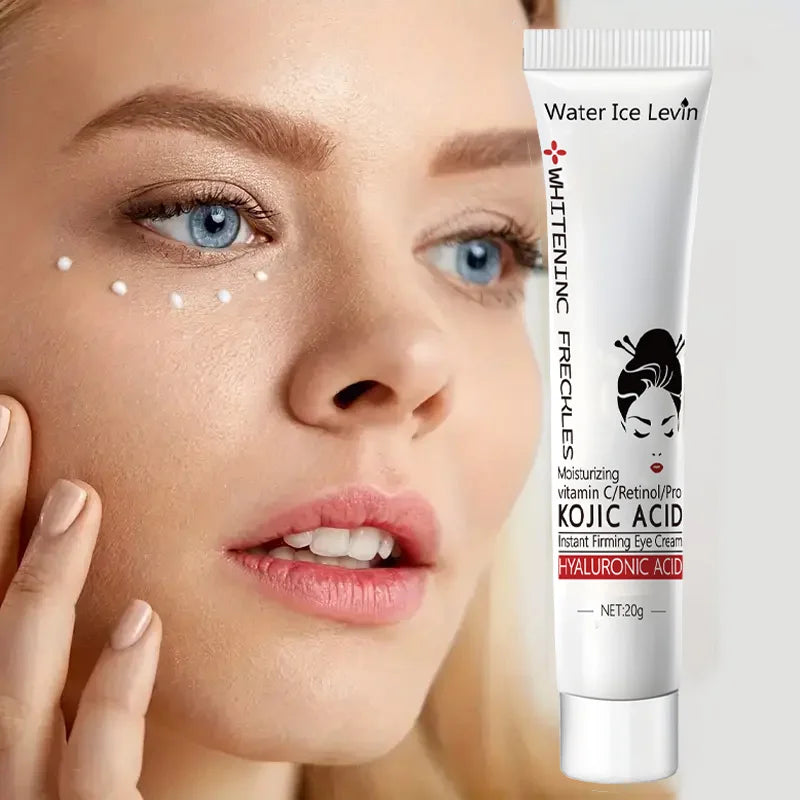 Kojic Acid Eye Cream for Dark Circles and Anti Aging Eye Bags