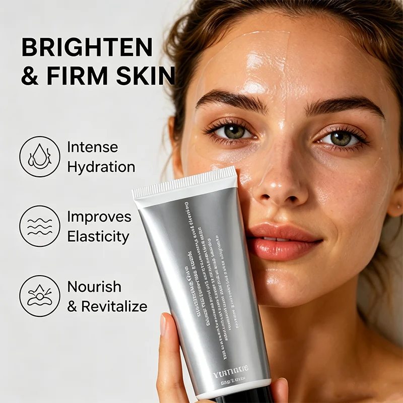YUITIKUE Niacinamide Face Mask Hydrating Brightening Wash Off Treatment