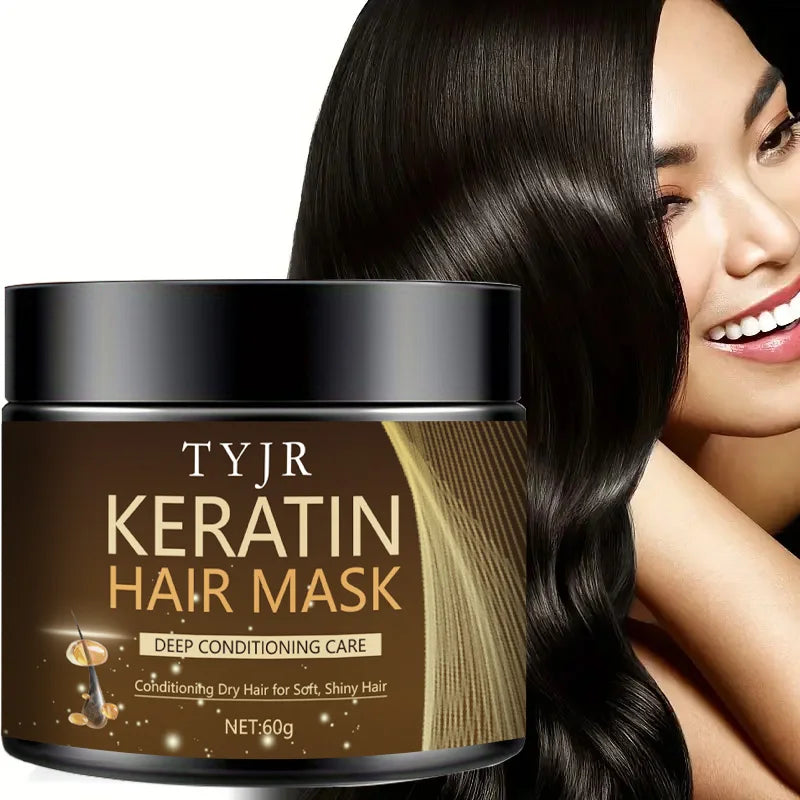 Keratin Hair Mask Deep Conditioning Repair Treatment for Dry Frizzy Hair
