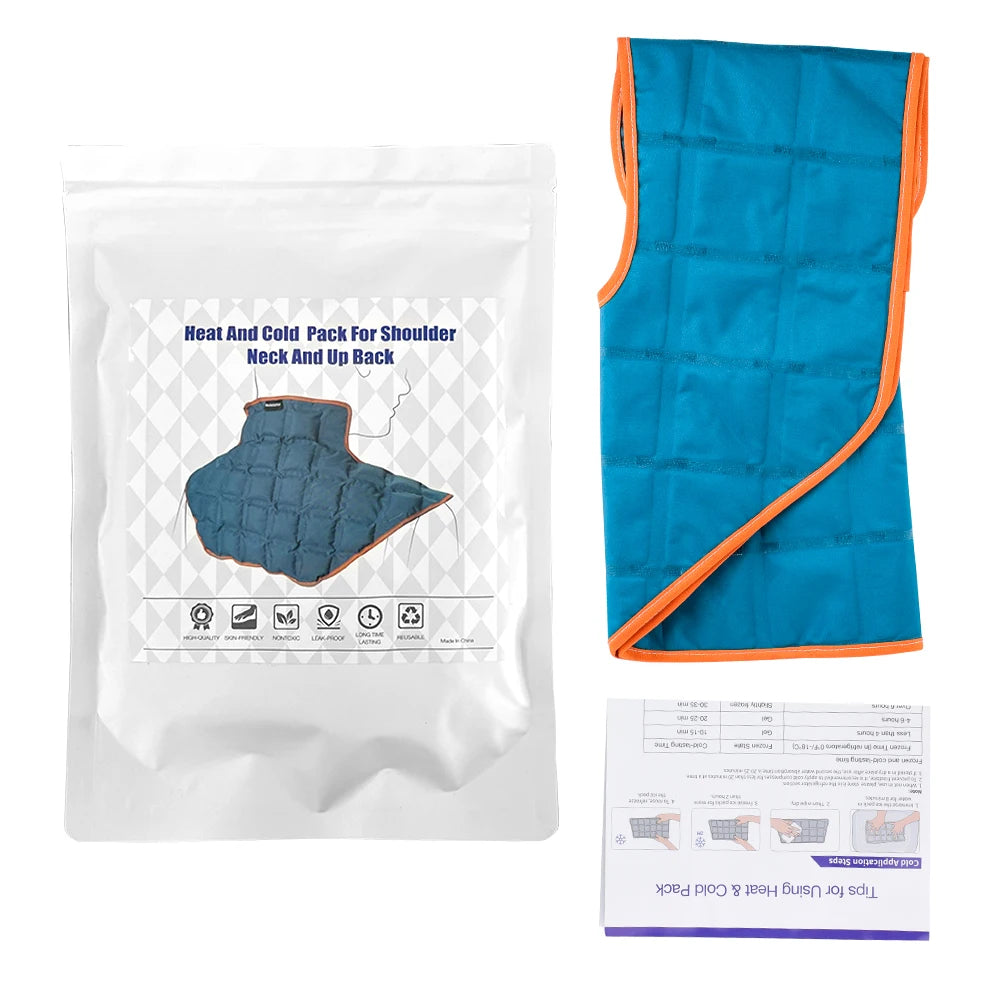 Reusable Hot and Cold Therapy Wrap for Muscle Relief - 21