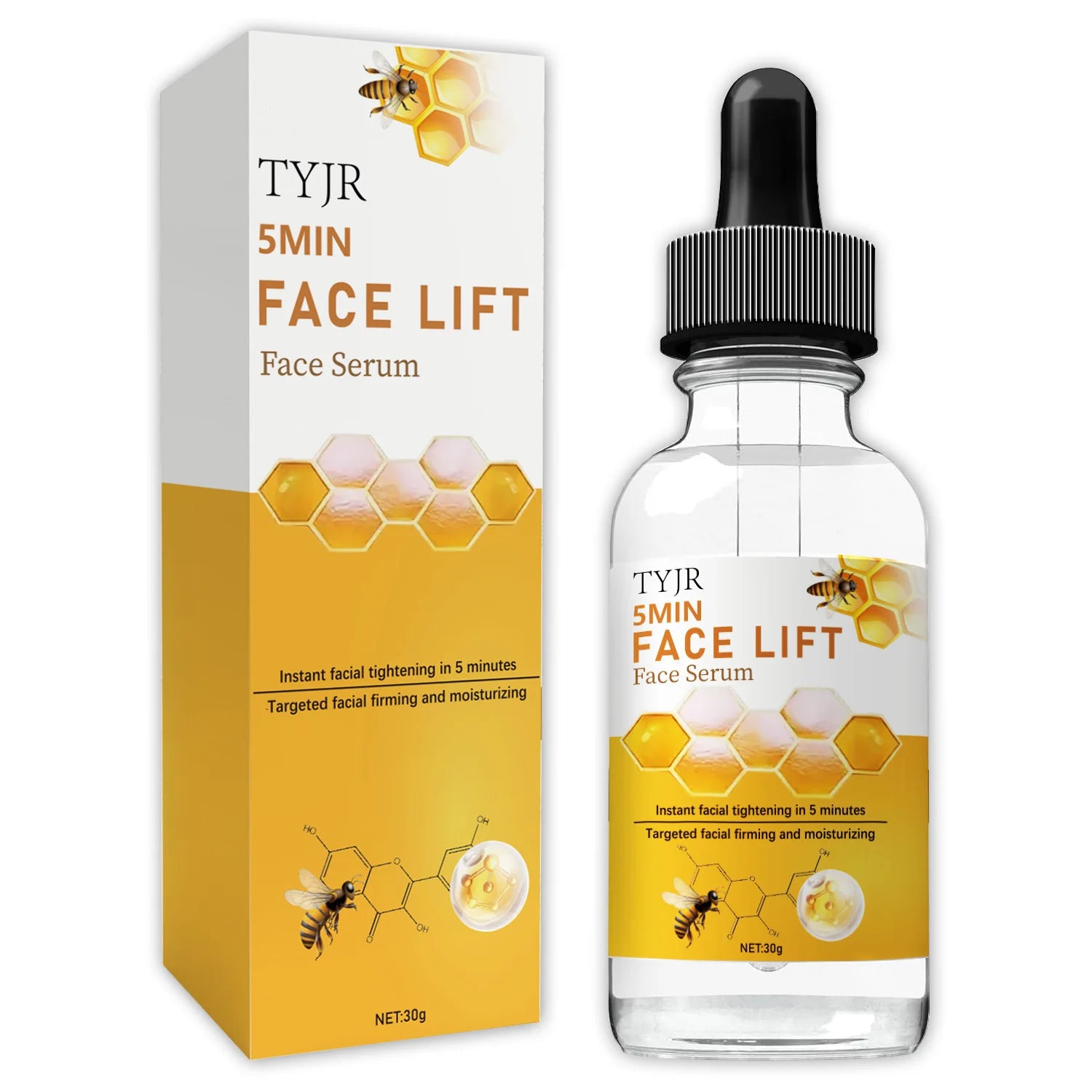 Bee Venom Face Lift Serum Anti Aging Moisturizing Essence 30ml - 8