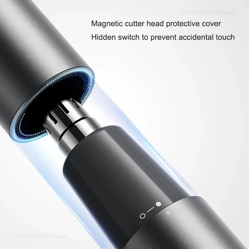Mijia Electric Nose Hair Trimmer Rechargeable Painless Ear Grooming Tool - 4