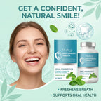 Probiotic Teeth Whitening Mouthwash Tablets for Fresh Breath