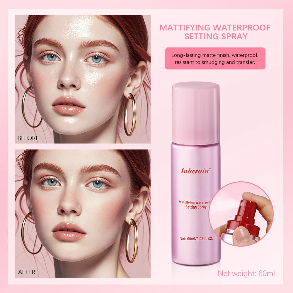Mattifying Waterproof Makeup Setting Spray - 2