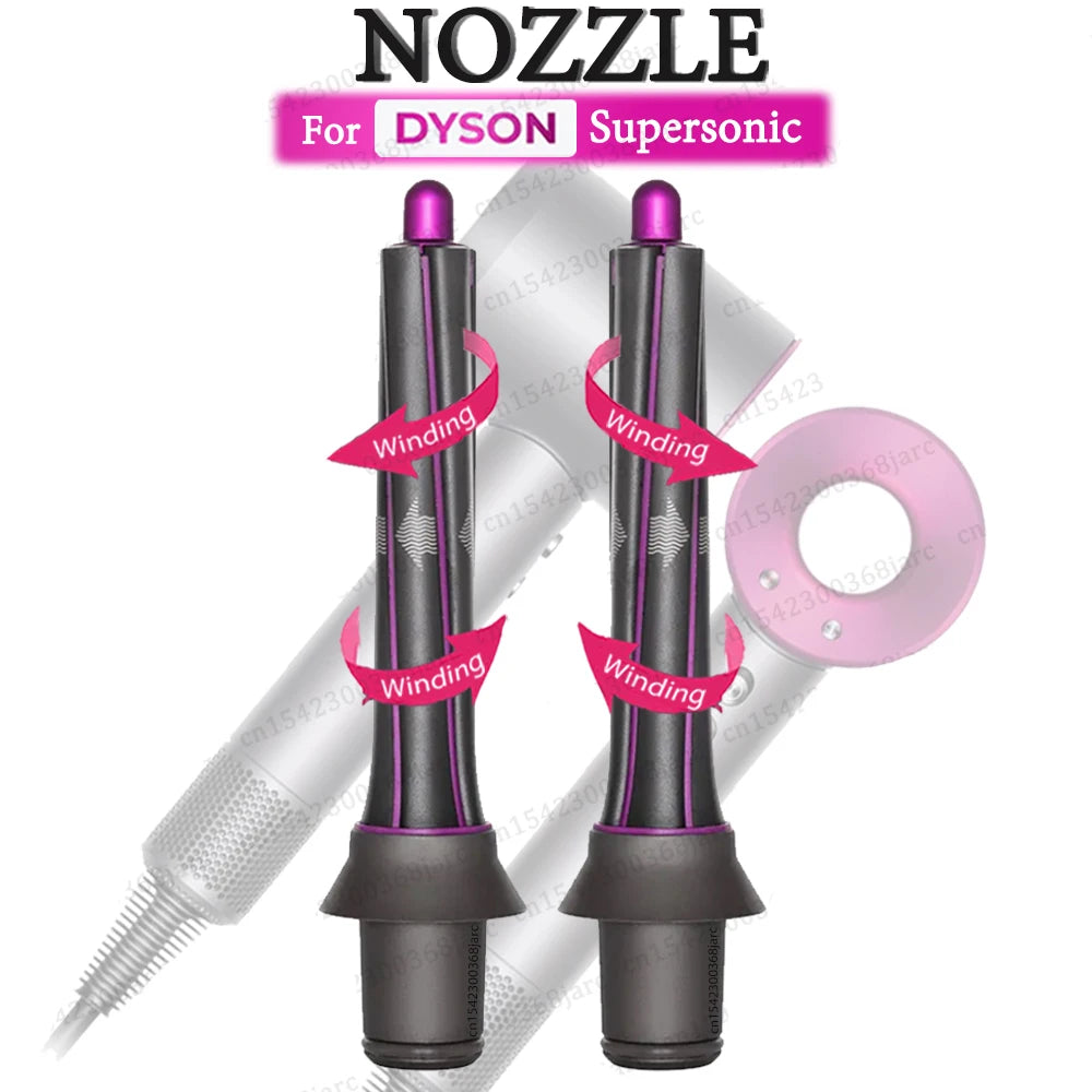 Curling Iron Attachment for Dyson Supersonic Hair Dryer Air Styler