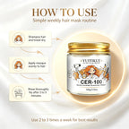 YUITIKUE CER-100 Keratin Ceramide Hair Mask Deep Conditioning Treatment