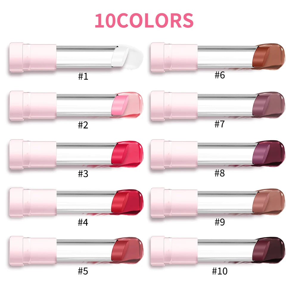 Hydrating Glossy Lip Balm with Glazed Finish