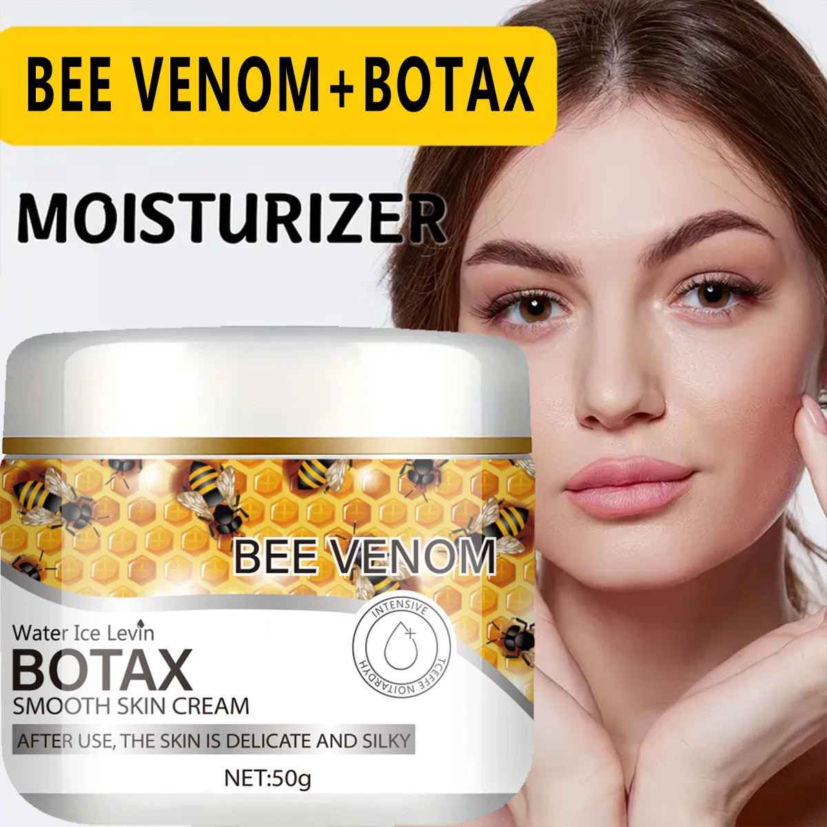 Bee Venom Botox Face Cream Anti Aging Moisturizing Skin Treatment 50g