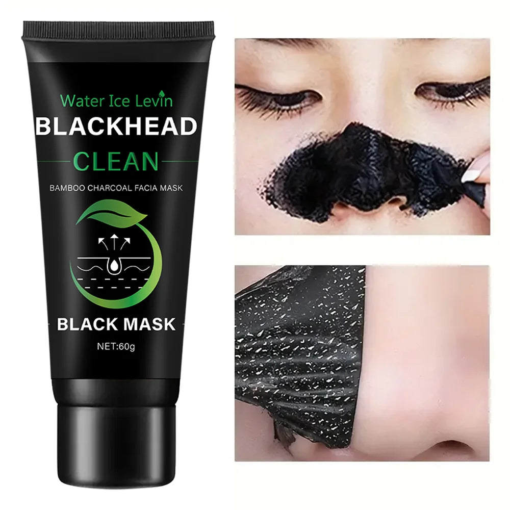 Bamboo Charcoal Blackhead Remover Face Mask Deep Cleansing Peel Off - 5