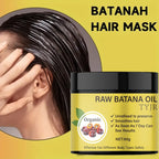 Raw Batana Oil Hair Mask for Repair and Scalp Nourishment 60g