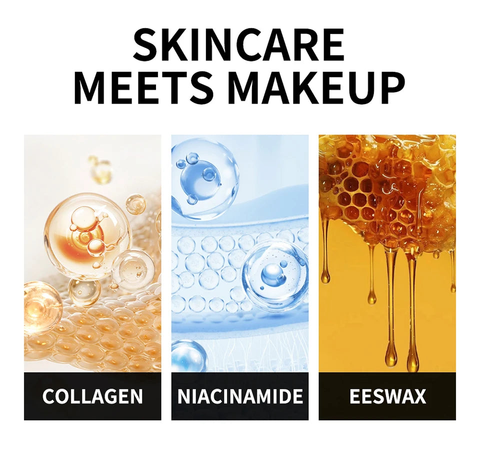 Dual-Ended Waterproof Foundation Stick with Built-in Brush - 14