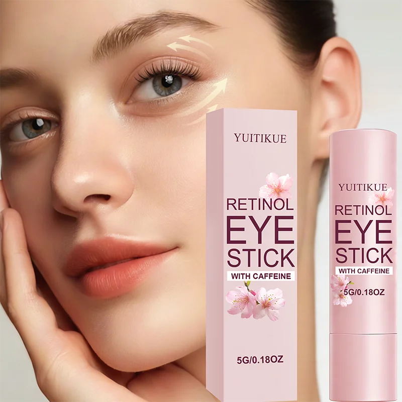 Retinol Eye Stick Caffeine Anti Aging Serum for Dark Circles and Puffiness