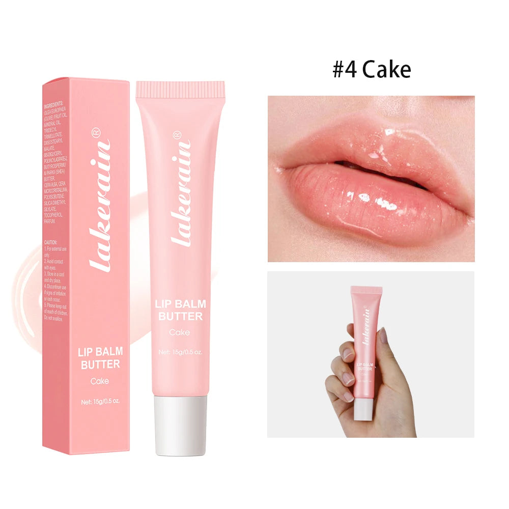 Hydrating Moisturizing Lip Balm Butter for Soft Glossy Lips - 18