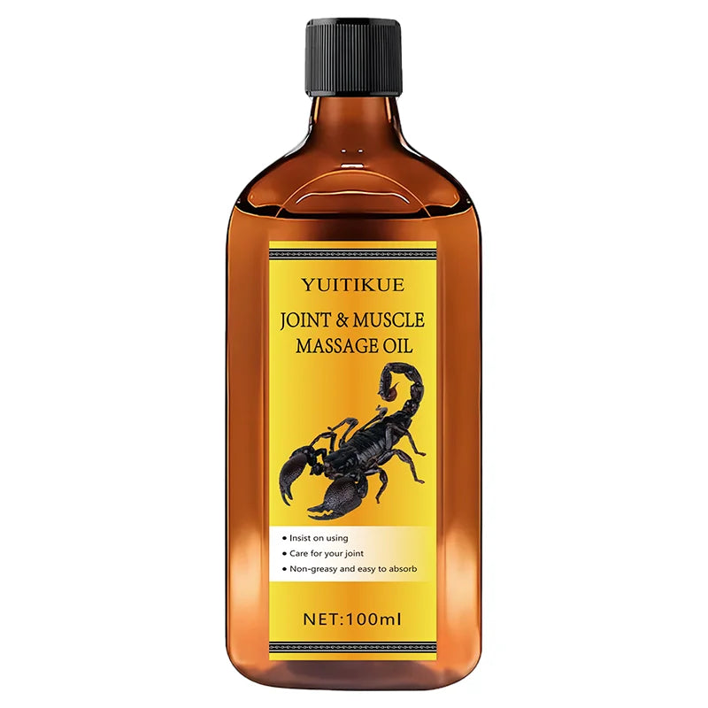 100ml Joint and Muscle Massage Oil Natural Body Care Relief - 7