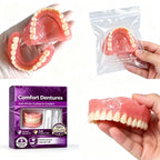 Comfort Fit Cosmetic Silicone Dentures for Natural Smile