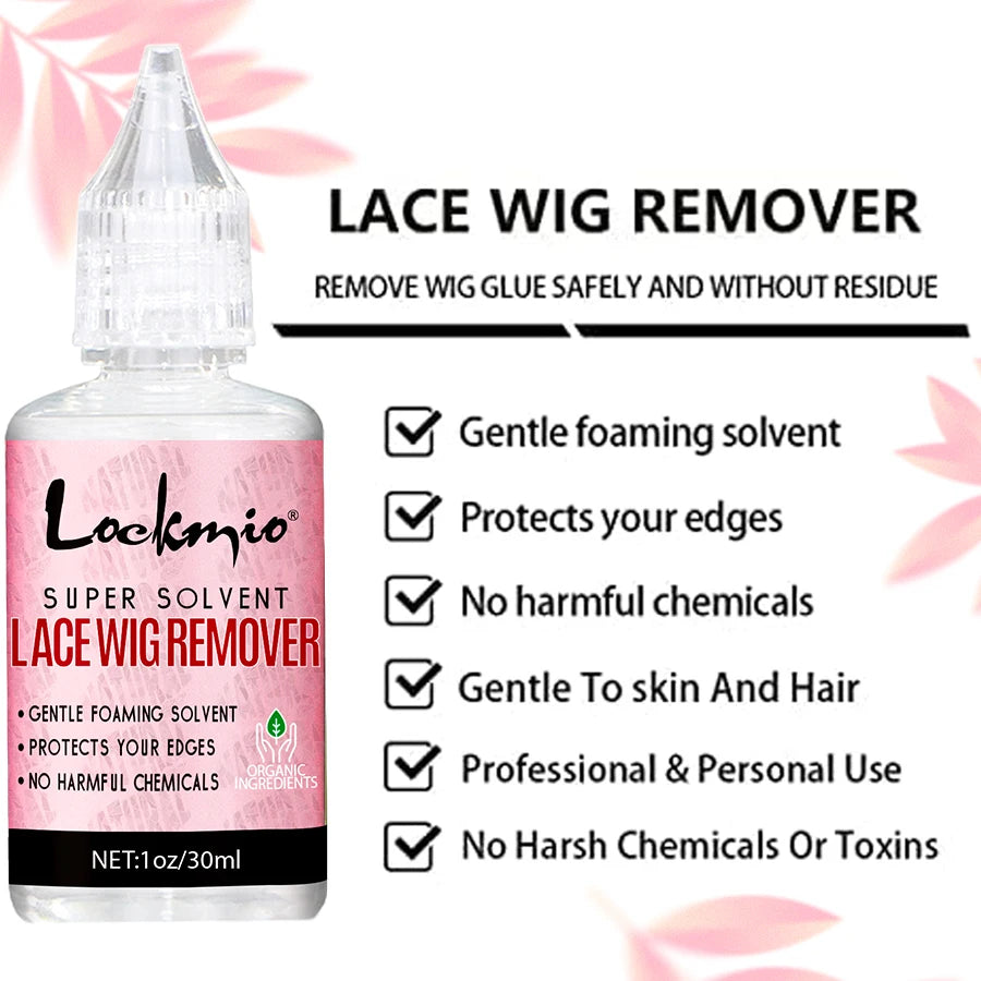 Lockmio Wig Installation Kit Lace Tint Mousse and Adhesive Glue Set