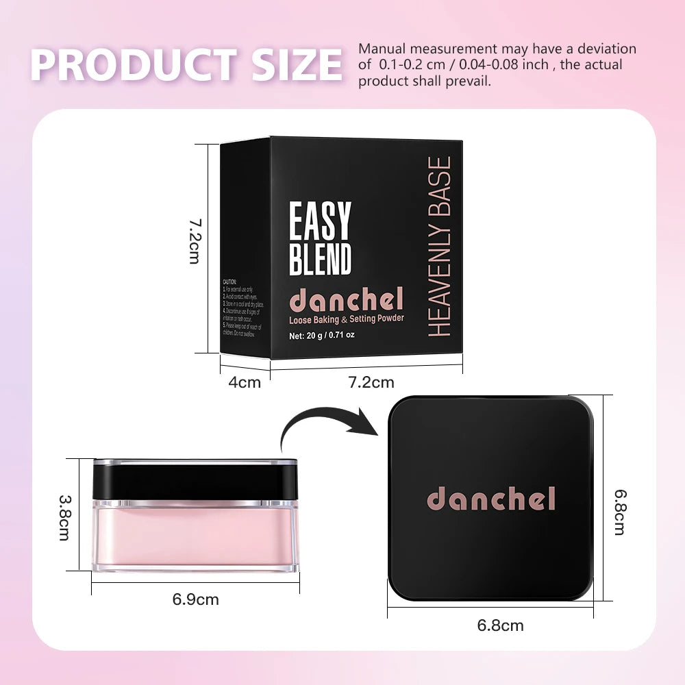 Matte Finish Loose Baking and Setting Powder