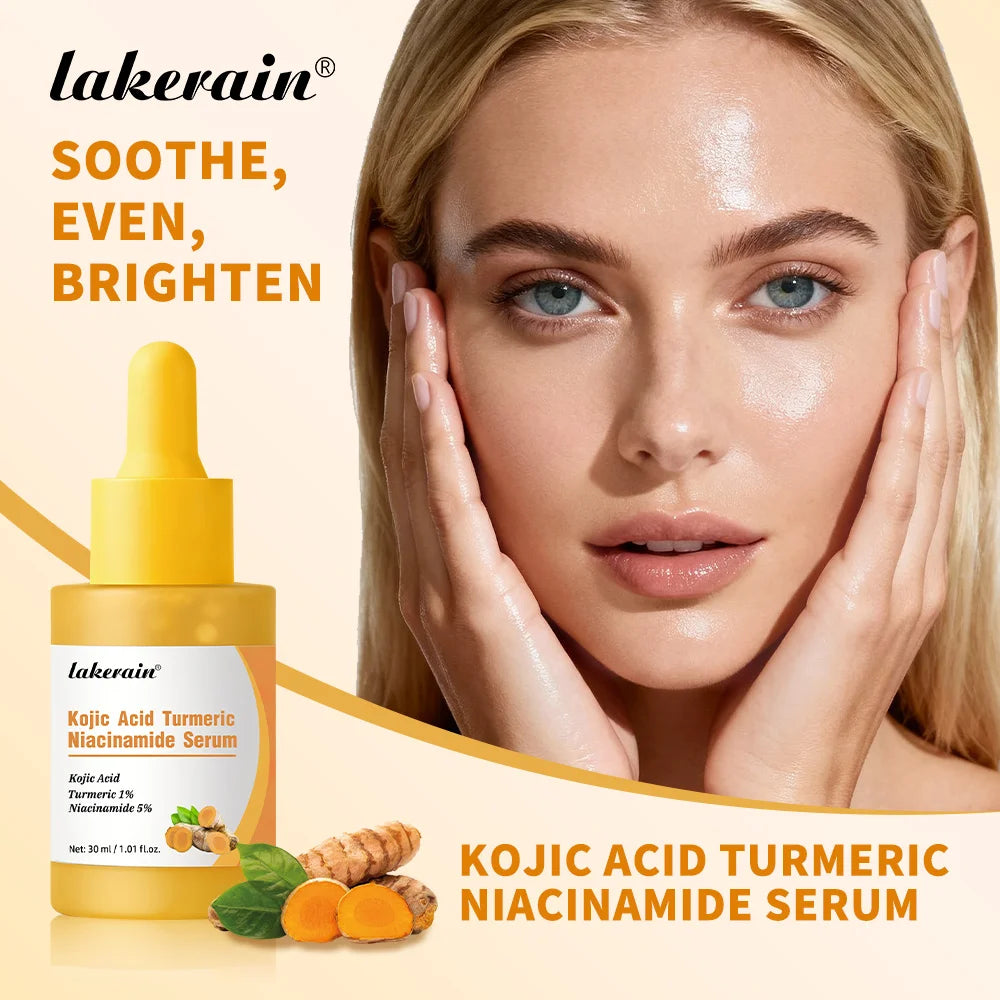 Brightening Kojic Acid and Turmeric Face Serum - 2