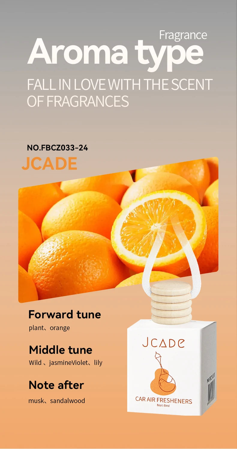 4 Pack Car Air Freshener Hanging Perfume Diffuser Odor Eliminator - 14