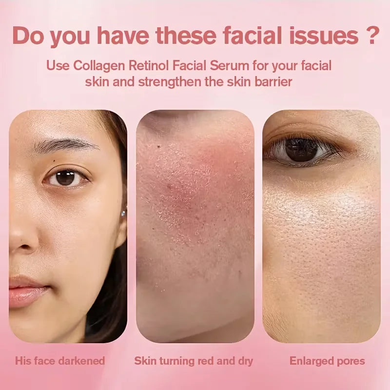 Collagen and Retinol Facial Essence Firming and Smoothing Serum