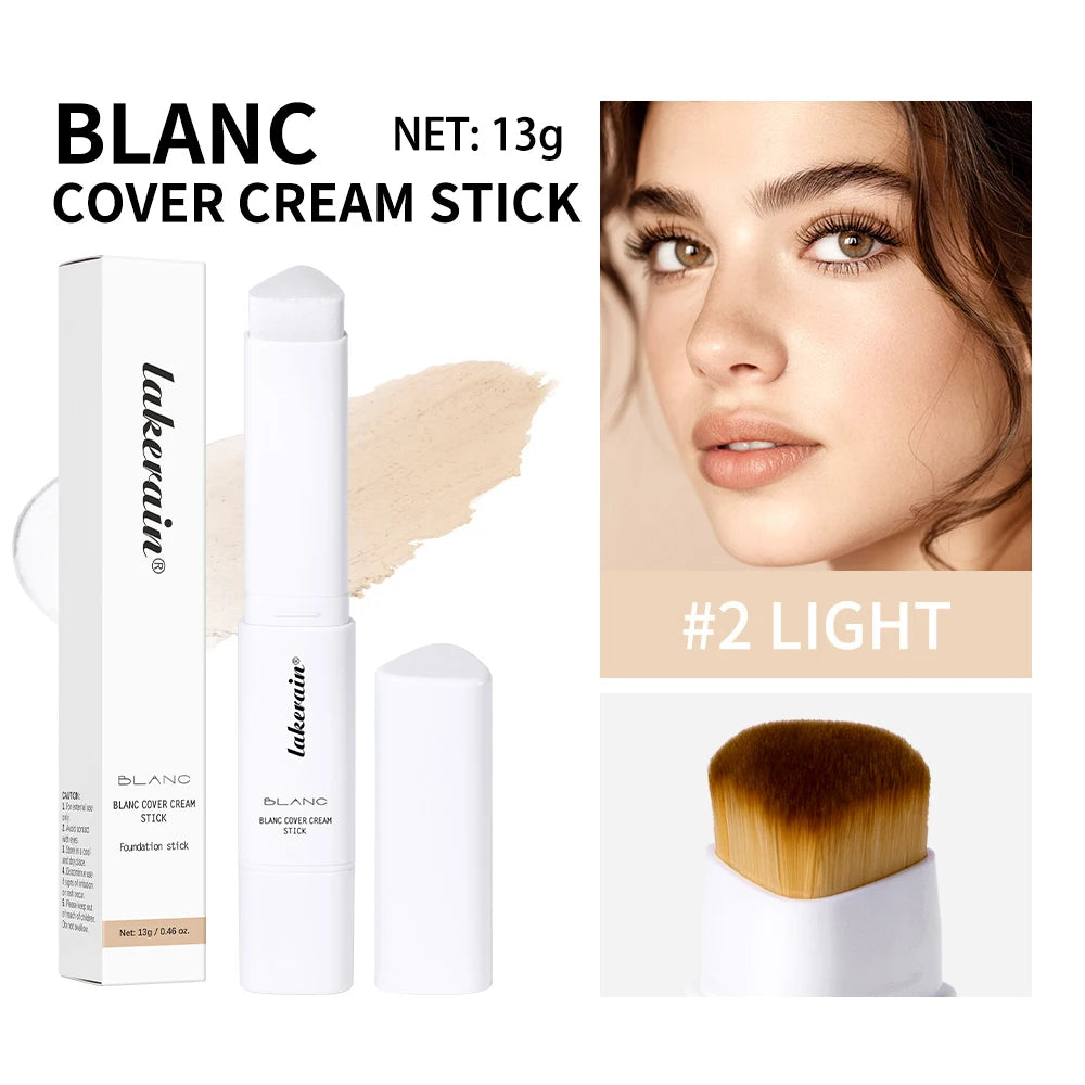 Color-Changing Foundation Stick with Built-in Brush