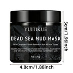 YUITIKUE Bamboo Charcoal Mask 70g Blackhead Remover Pore Cleanser