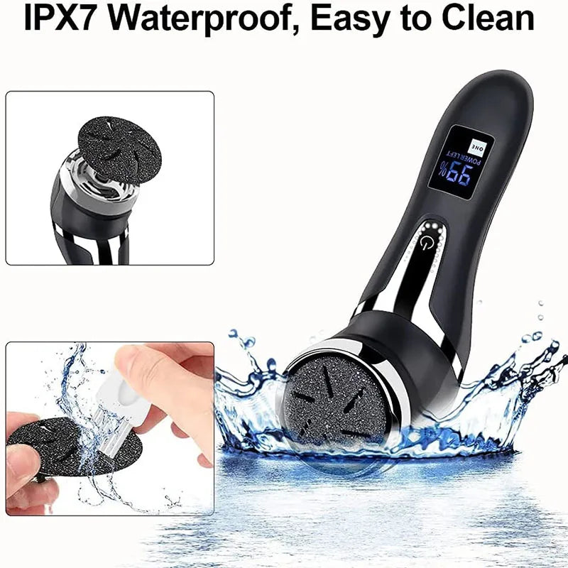 Electric Foot Callus Remover Rechargeable Pedicure File Grinder
