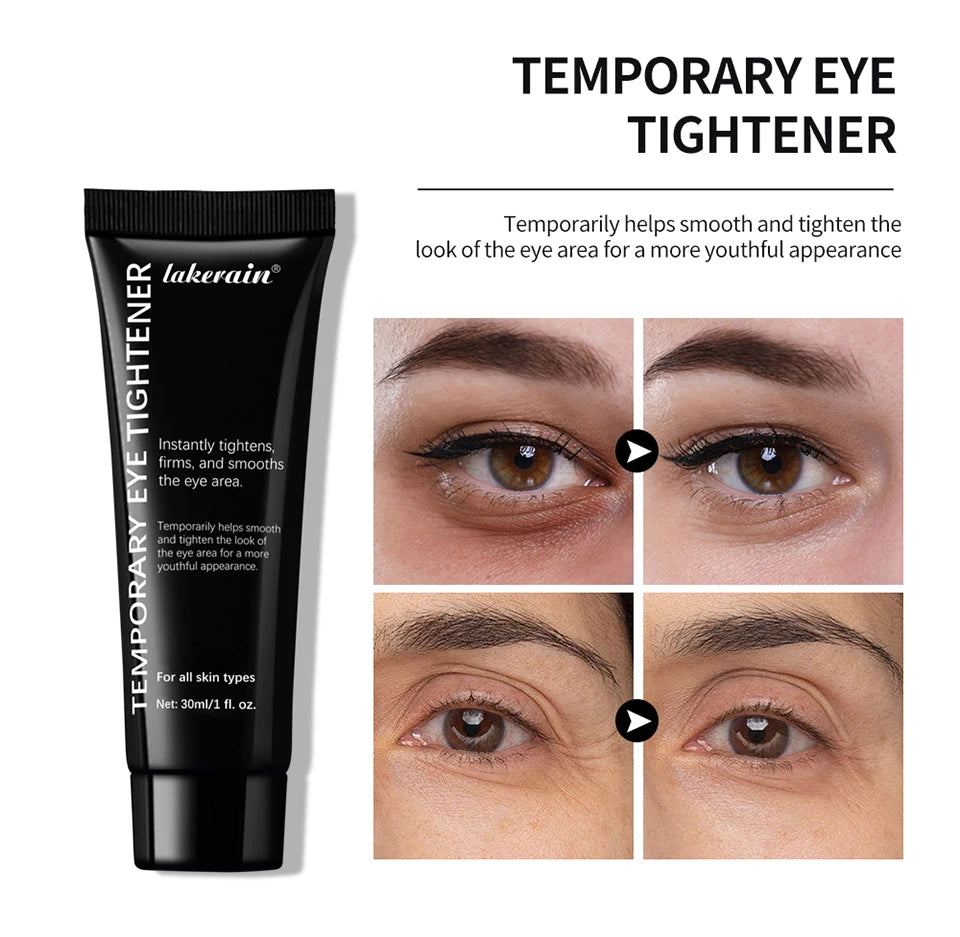 Temporary Anti-Aging Eye Tightening Cream for Wrinkles and Puffiness