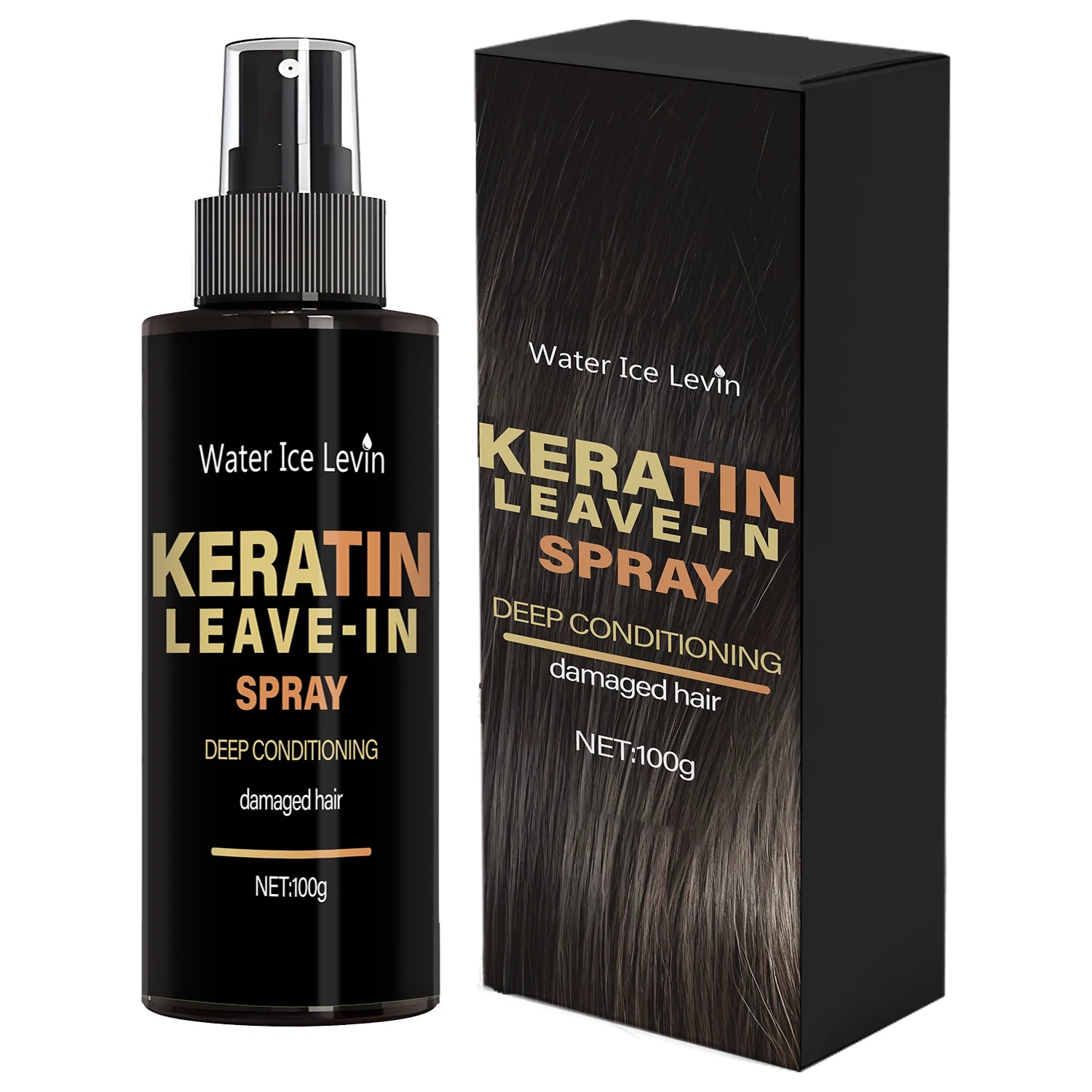 Keratin and Biotin Leave In Hair Spray Deep Conditioning Treatment 100g - 14