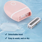 Compact Electric Hair Shaver for Women