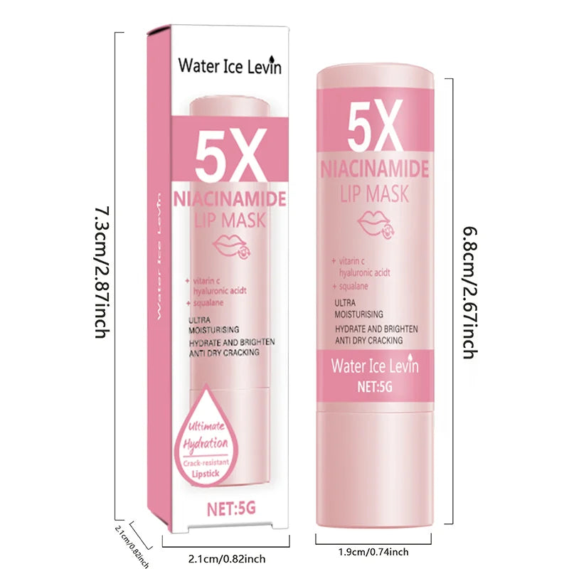 Water Ice Levin Niacinamide Lip Balm Moisturizing Hydrating Lip Care - 13