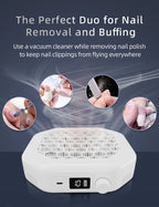 Rechargeable Cordless Nail Dust Collector for Manicures