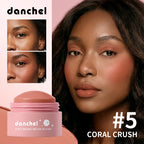 Multi-Use Cream Blush for Cheeks Lips and Eyes