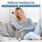 Electric Heating Pad for Back and Body Pain Relief