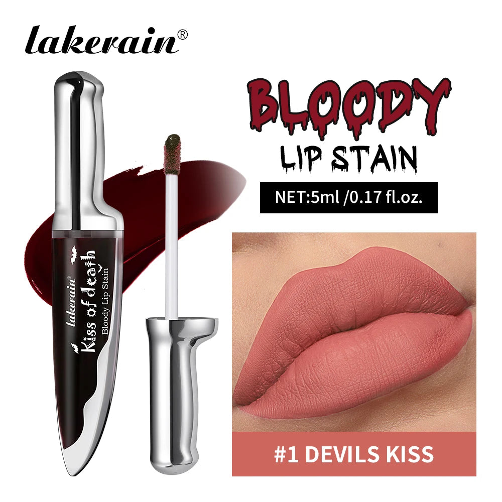 Bloody Matte Lip Stain for Halloween and Theatrical Makeup - 22