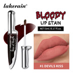 Bloody Matte Lip Stain for Halloween and Theatrical Makeup