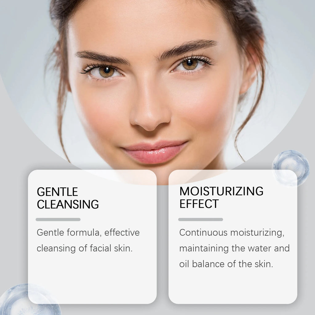 Vitamin C Brightening Facial Cleanser with Exfoliating Brush