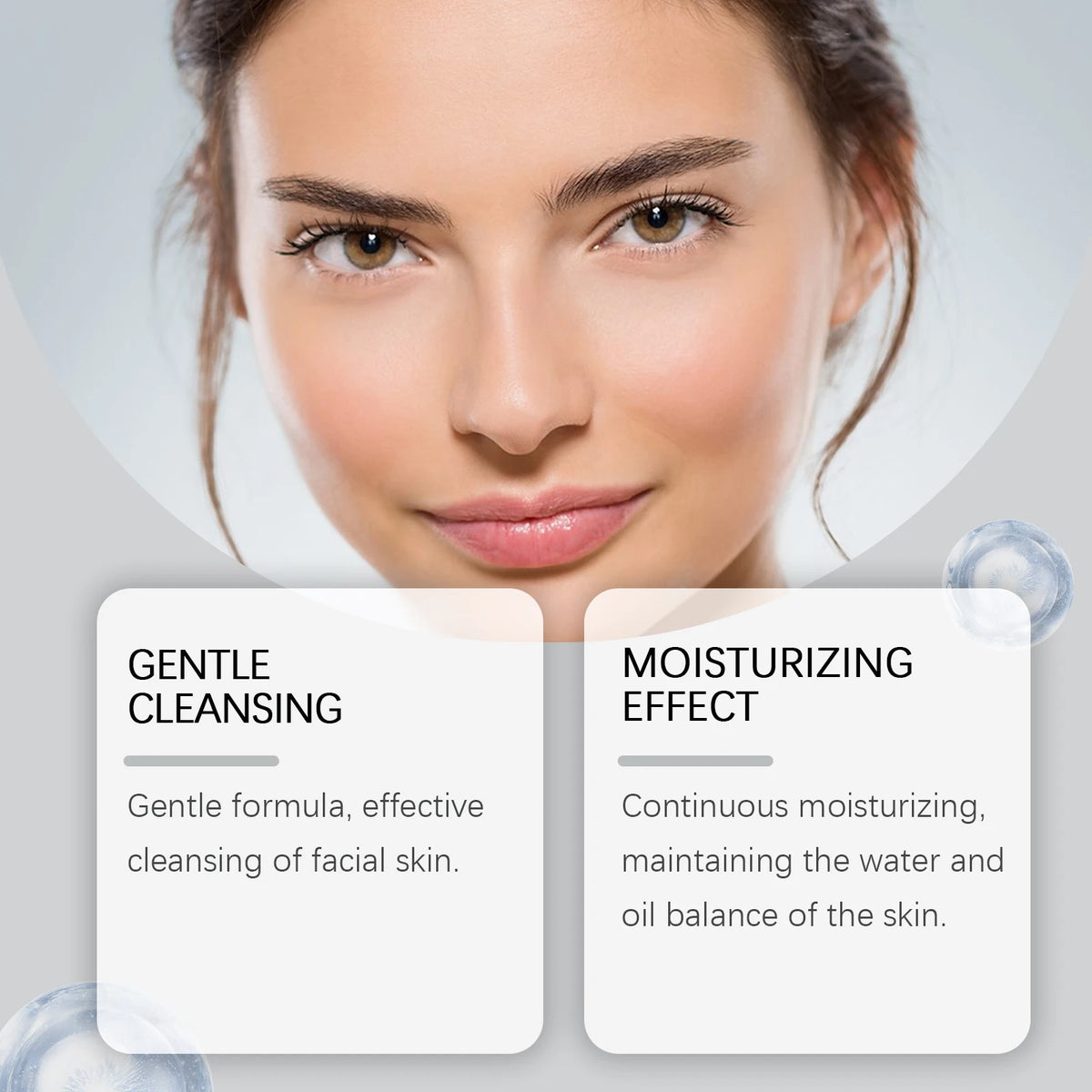 Vitamin C Brightening Facial Cleanser with Exfoliating Brush