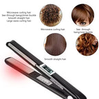 Infrared Ultrasonic Hair Care Iron Professional Deep Repair Straightener